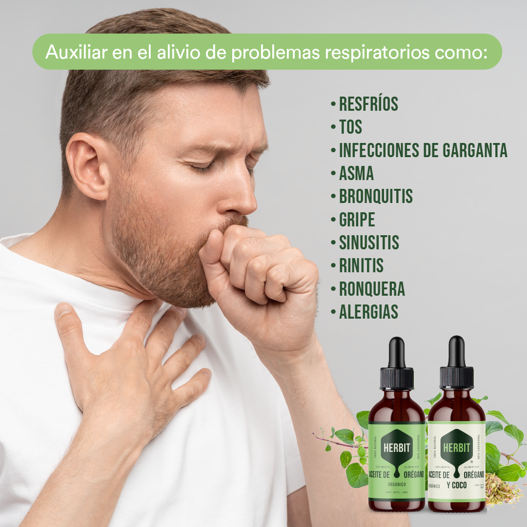 Kit 3 Aceites de coco con orégano